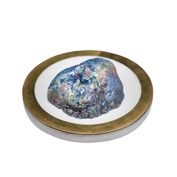Cobalt Aura Quartz Geode (73g) High‑Vibrational, Cleansing & Intuition Crystal - Heavenly Crystals Online