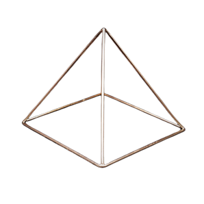 Copper Pyramid Energizer - Meditation, Manifestation & Space Clearing - Heavenly Crystals Online
