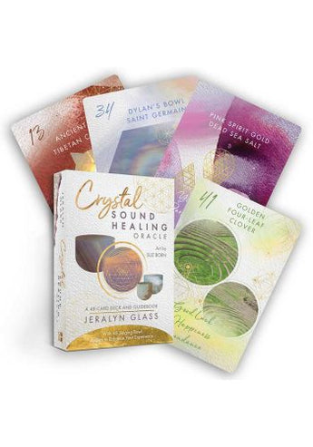 Crystal Sound Healing Oracle - Jeralyn Glass - Sound Healing, Crystal Frequencies & Vibrational Guidance - Heavenly Crystals Online