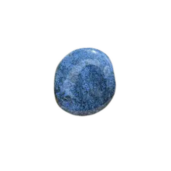 Dumortierite Flat Worry Stone – Focus, Mental Clarity & Inner Strength - Heavenly Crystals Online