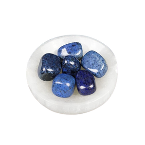 Dumortierite Tumbled Stone – Focus, Mental Clarity & Inner Strength - Heavenly Crystals Online