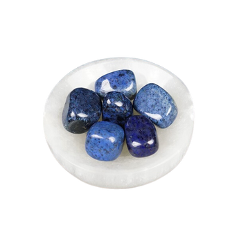 Dumortierite Tumbled Stone – Focus, Mental Clarity & Inner Strength - Heavenly Crystals Online