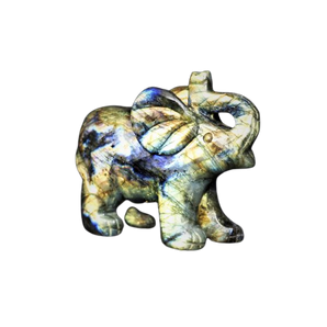 Labradorite Elephant - 314 grams