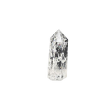 Fire & Ice Quartz Generator Point (49g) – Clarity & Amplification - Heavenly Crystals Online