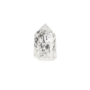Fire & Ice Quartz Generator Point (65g) – Clarity & Amplification - Heavenly Crystals Online