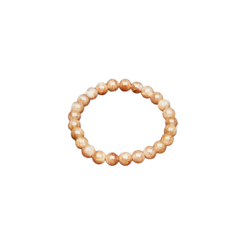 Fire Quartz Bracelet (8mm) Emotional Stability, Strength & Energy Flow -Heavenly Crystals Online