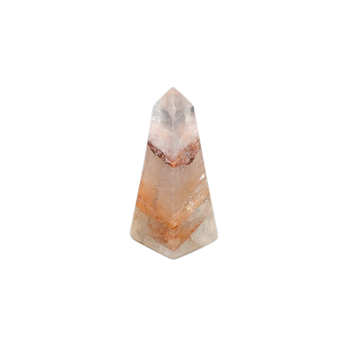 Fire Quartz Obelisk (162g) – Grounding, Clarity, Vitality & Emotional Balance - Heavenly Crystals Online