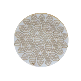 Flower of Life Inverted Crystal Grid – 3D Sacred Geometry for Energy Amplification - Heavenly Crystals Online 