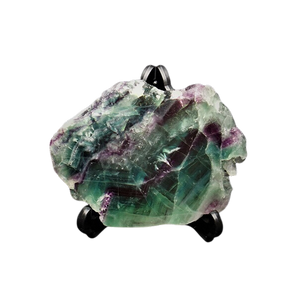 Fluorite Slice with Stand - 552 grams