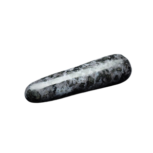 Gabbro Indigo stone known as Mystic Merlinite Massage Wand - 156 grams