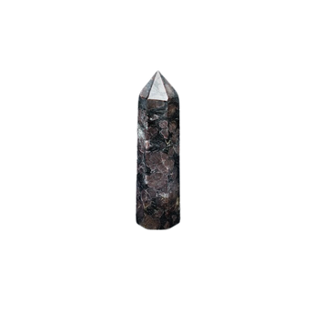 Garnet Generator Point (169g) – Deep Red Crystal Tower for Grounding & Vitality - Heavenly Crystals Online