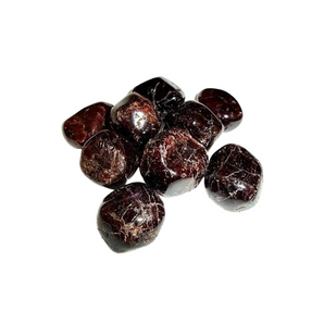 Garnet Tumbled Stone – Strength, Passion & Grounding Energy - Heavenly Crystals Online 