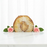 Gold Agate Bookends (3.159 kg) Natural Agate Pair - Heavenly Crystals Online