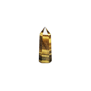 Golden Brown Tigers Eye Generator Point - Heavenly Crystals Online