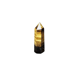 Golden Brown Tigers Eye Generator Point - Heavenly Crystals Online