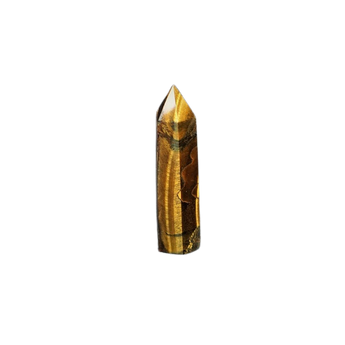 Golden Brown Tigers Eye Generator Point - Heavenly Crystals Online