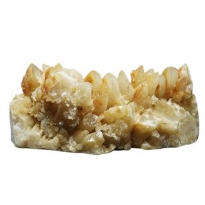 Golden Calcite Cluster (578g) – Confidence, Mental Clarity & Uplifting Energy - Heavenly Crystals Online
