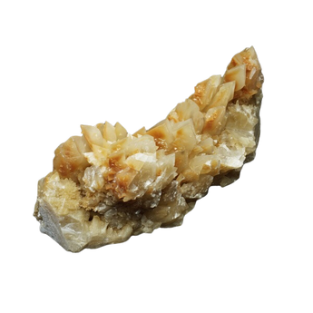 Golden Calcite Cluster (578g) – Confidence, Mental Clarity & Uplifting Energy - Heavenly Crystals Online