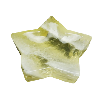 Golden Citrine Star Bowl – 283g for Altar Decor & Energy Alignment - Heavenly Crystals Online