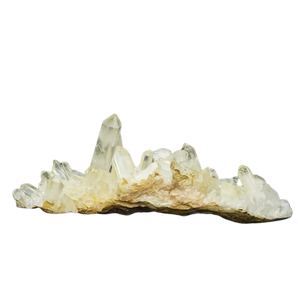 Golden Healer Quartz Cluster (280g) – Healing, Alignment & High‑Vibration Light - Heavenly Crystals Online