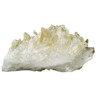 Golden Healer Quartz Cluster (302g) – Healing, Alignment & High‑Vibration Light - Heavenly Crystals Online