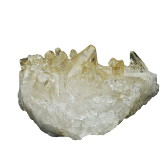 Golden Healer Quartz Cluster (302g) – Healing, Alignment & High‑Vibration Light - Heavenly Crystals Online