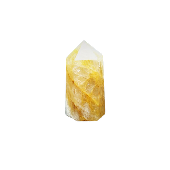 Golden Healer Quartz Generator Point (174g) – High‑Vibration Healing Crystal Tower - Heavenly Crystals Online