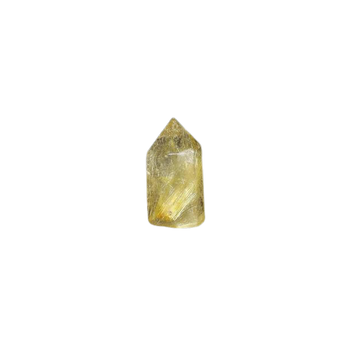 Golden Rutilated Quartz Point (12g) – Manifestation, Clarity & High‑Vibration Energy - Heavenly Crystals online