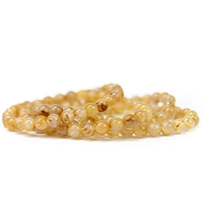 Golden Rutilated Quartz Bracelet