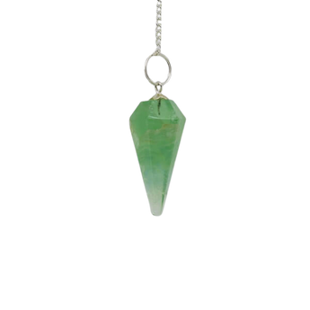 Green Fluorite Crystal Pendulum – Intuition, Healing & Energy Alignment - Heavenly Crystals Online