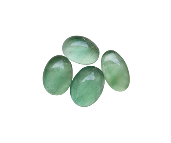 Green Fluorite Oval Palm Stone – Heart Healing, Clarity & Emotional Balance - Heavenly Crystals Online