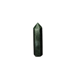 Green Goldstone Generator Point (80g) – Manmade Copper‑Infused Glass for Confidence, Growth & Positive Energy - Heavenly Crystals Online