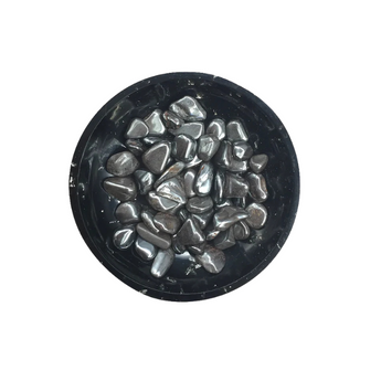 Hematite Chips (100g) Pouch for Shielding, Balance & Earth Energy - Heavenly Crystals Online