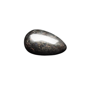 Hematite Egg with ring stand - 147 grams