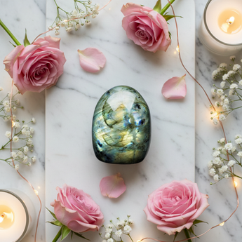 Labradorite Free Form (244g) Transformation, Intuition & Psychic Protection - Heavenly Crystals Online