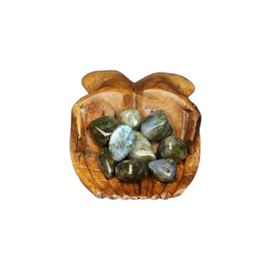 Labradorite Tumbled Stone - Inner Magic, Intuition & Energetic Awakening - Heavenly Crystals Online