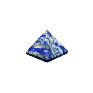 Lapis Lazuli Pyramid (165g) – Wisdom, Intuition & Inner Truth Crystal - Heavenly Crystals Online