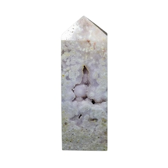 Lavender Amethyst Druzy Tower with Soft Pink Undertones (862g) - Calm, Intuition & Heart‑Led Clarity - Heavenly Crystals Online