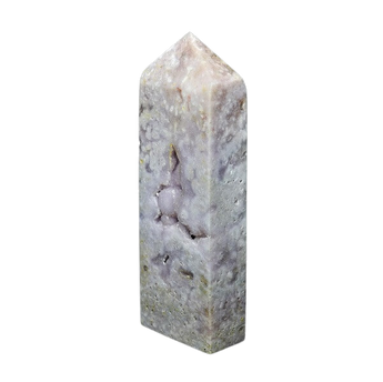 Lavender Amethyst Druzy Tower with Soft Pink Undertones (862g) - Calm, Intuition & Heart‑Led Clarity - Heavenly Crystals Online