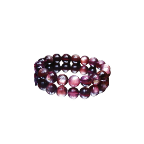 Lepidolite Mica Bracelet (8mm) Calm, Emotional Balance & Emotional Release
 - Heavenly Crystals Online