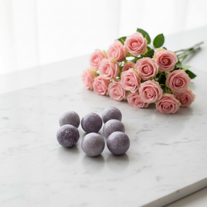 Lepidolite Orb Tumbled Stones – Calming Crystal for Stress Relief & Emotional Balance - Heavenly Crystals Online