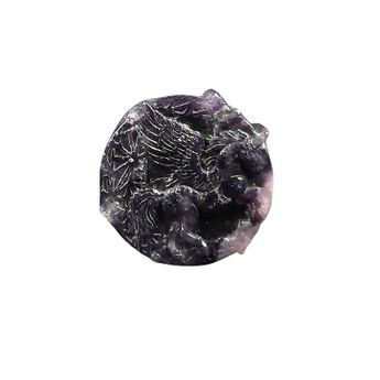 Lepidolite Pegasus Carving (42g) – Calming Energy, Emotional Balance & Gentle Protection - Heavenly Crystals Online