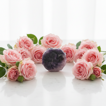Lepidolite Pegasus Carving (50g) – Calming Energy, Emotional Balance & Gentle Protection - Heavenly Crystals Online 