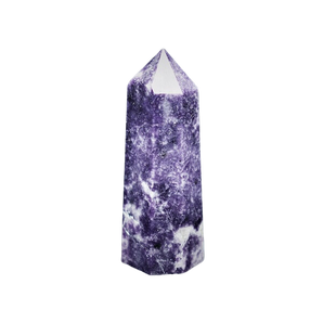 Lepidolite Point (454g) – Calming Energy, Emotional Balance & Nervous System Support - Heavenly Crystals Online
