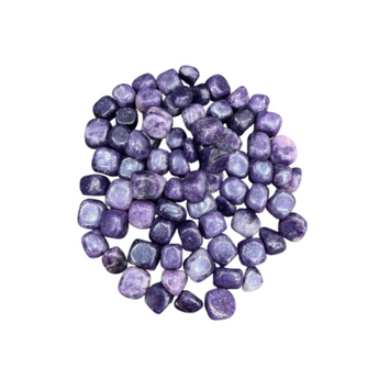 Lepidolite Tumbled Stone – Plum Violet, Calm & Anxiety Relief - Heavenly Crystals Online