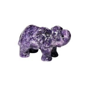 Lepidolite Elephant - 149 grams