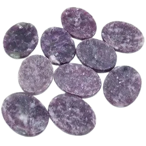 Lepidolite Worry Stone