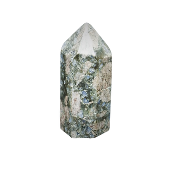 Llanite Generator Point (208g) – Insight, Grounding & High‑Vibration Transformation - Heavenly Crystals Online