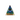 Malachite, Black Obsidian with Gold Foil and Pentagram Symbol Orgonite Pyramid - Heavenly Crystals Online