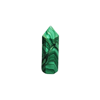 Malachite Generator Point Genuine (41g) – Protection, Transformation & Heart‑Healing Energy - Heavenly Crystals Online